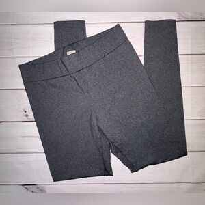 Maddie M Women's Size Small Heather Charcoal Gray Leggings Stylish Stretchy